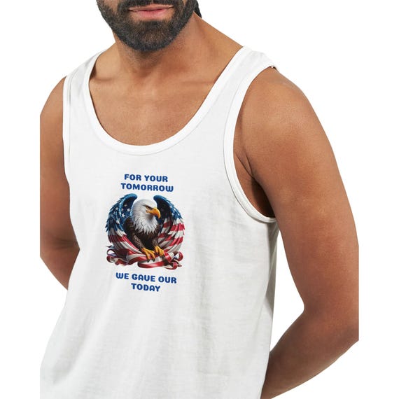 4th of July Military Appreciation Armed Forces Premium Unisex Tank Top