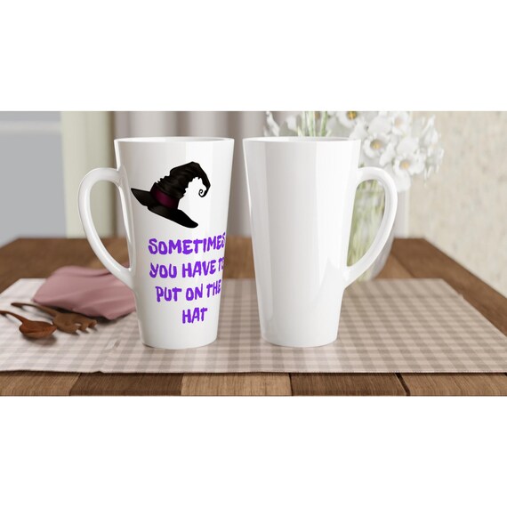 Spooky Office Gift Sarcasm Gift Funny Mug Gift Sassy Retirement Gift White Latte 17oz Ceramic Mug