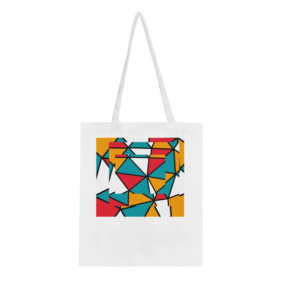 COLORFULGIFT Classic Tote Bag...Shopping Beach Travel Over Night Best Friend Sleep Over Work Sports