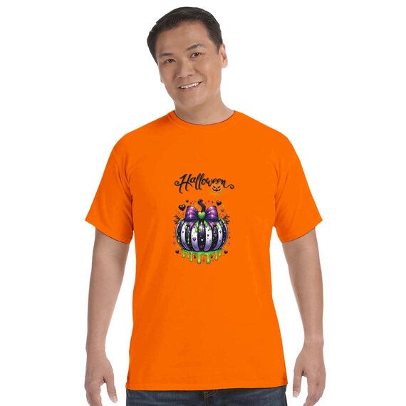 Spooky Halloween Trick or Treat Shirt Unisex Crewneck T-Shirt Variety of Colors n Sizes