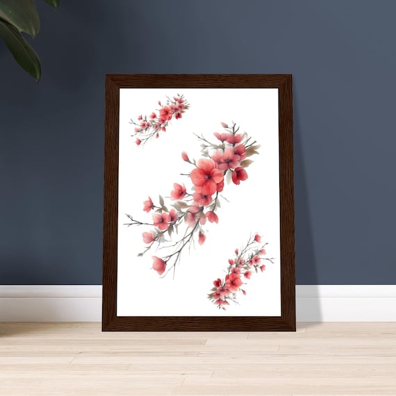 GIFT FOR House Warming New Apartment Friend Office Wedding Classic Semi-Glossy Paper Wooden Framed Poster Variety of Stunning Frames n Sizes