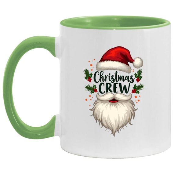 Christmas Office Work Party 11 oz Tow Tone Ceramic Mug
