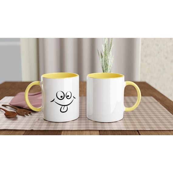 GIFT FOR Birthday Co-Worker Boss Bestie Family Funny Challenges White 11oz Ceramic Mug with Color Inside Variety of Colors