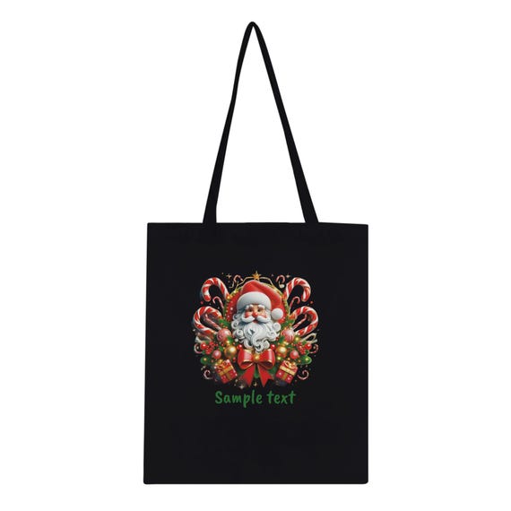 Christmas Tote For Gift Giving Classic Tote Bag White