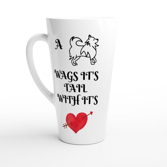 Pet Parents Doggie & Puppy People White Latte 17oz Ceramic Mug