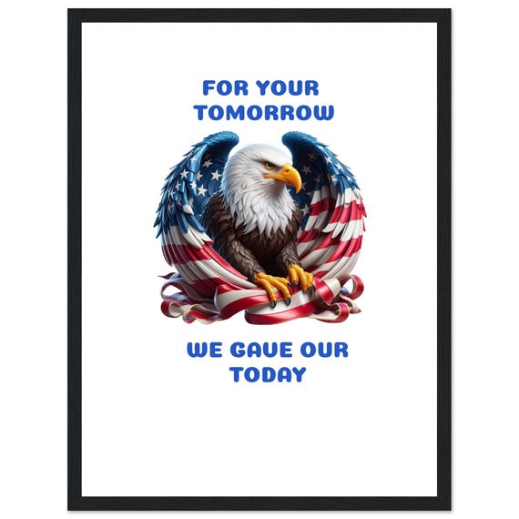 AWESOME NEW COLLECTIONS Admiration Support Challenges Military Armed Forces Brother Sister Uncle - Premium Matte Paper Wooden Framed Poster
