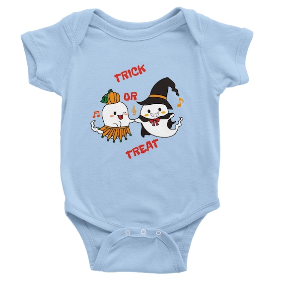 Halloween Onies Halloween Baby Bodysuit Little Spooky Onies Classic Baby Comfy Fit Short Sleeve Bodysuit Variety of Colors n Sizes