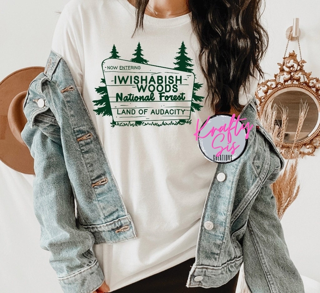 Discover I wishabish woods tshirt