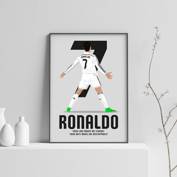 CRISTIANO RONALDO FOOTBALL SOCCER MADRID POSTER PICTURE PRINT Size A5 to A0  *NEW