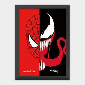Spiderman Venom poster print art