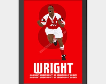 アーセナル イアンライト イアン・ライト - アーセナルのレジェンド - Etsy 日本