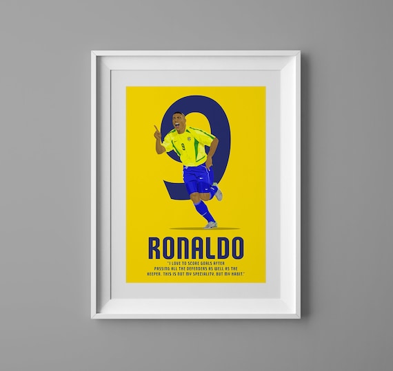 印刷物: ブラジル ロナウド ルイス ナザリオ デ リマ レジェンド