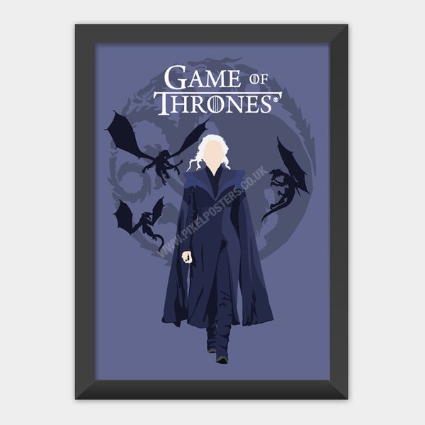 Game of Thrones Daenerys Targaryen poster print art