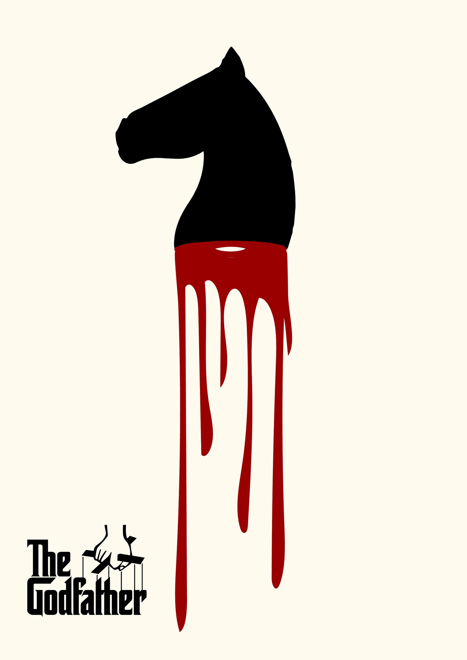 The Godfather Horse Poster Print Art Etsy