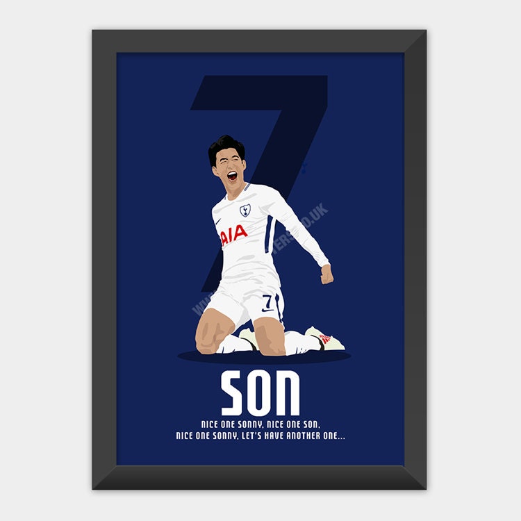 Poster Tottenham Hotspur FC - Son, Wall Art, Gifts & Merchandise