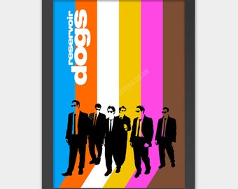 Reservoir Dogs Six poster print art