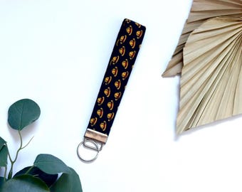 Straw Hat Piece Wristlet Keychain Fob | Personal Use | Gifts | Anime Fan