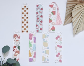 Cute Acrylic Bookmarks | Gifts | Personal
