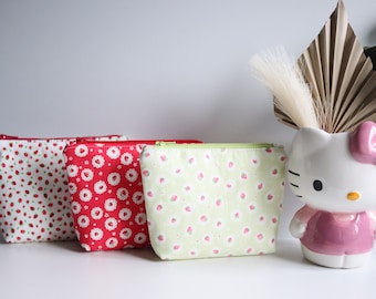 Strawberry SeriesPouches | Gifts | Personal | Everyday Use | Travel Size