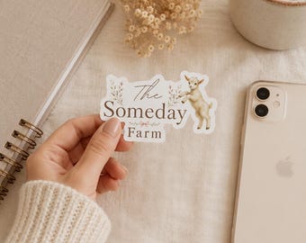 L'adesivo "Someday Farm"