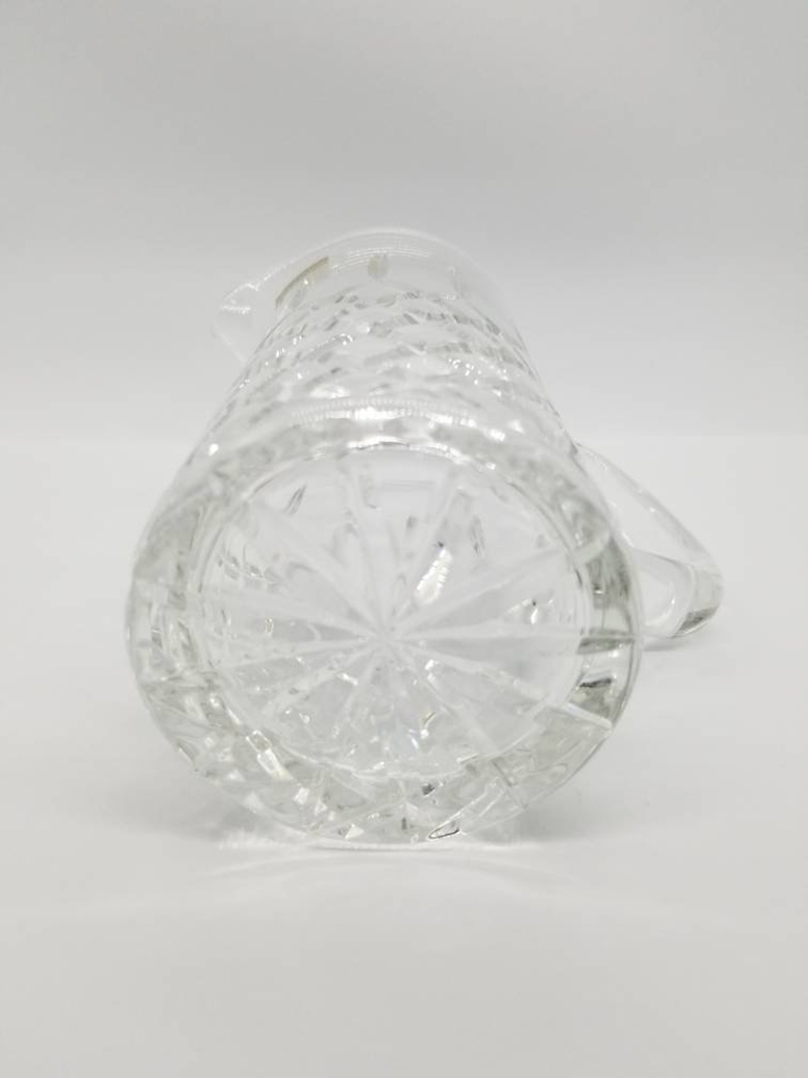 Samobor Hand Cut Lead Crystal Pitcher made in Yugoslavia 26 Etsy