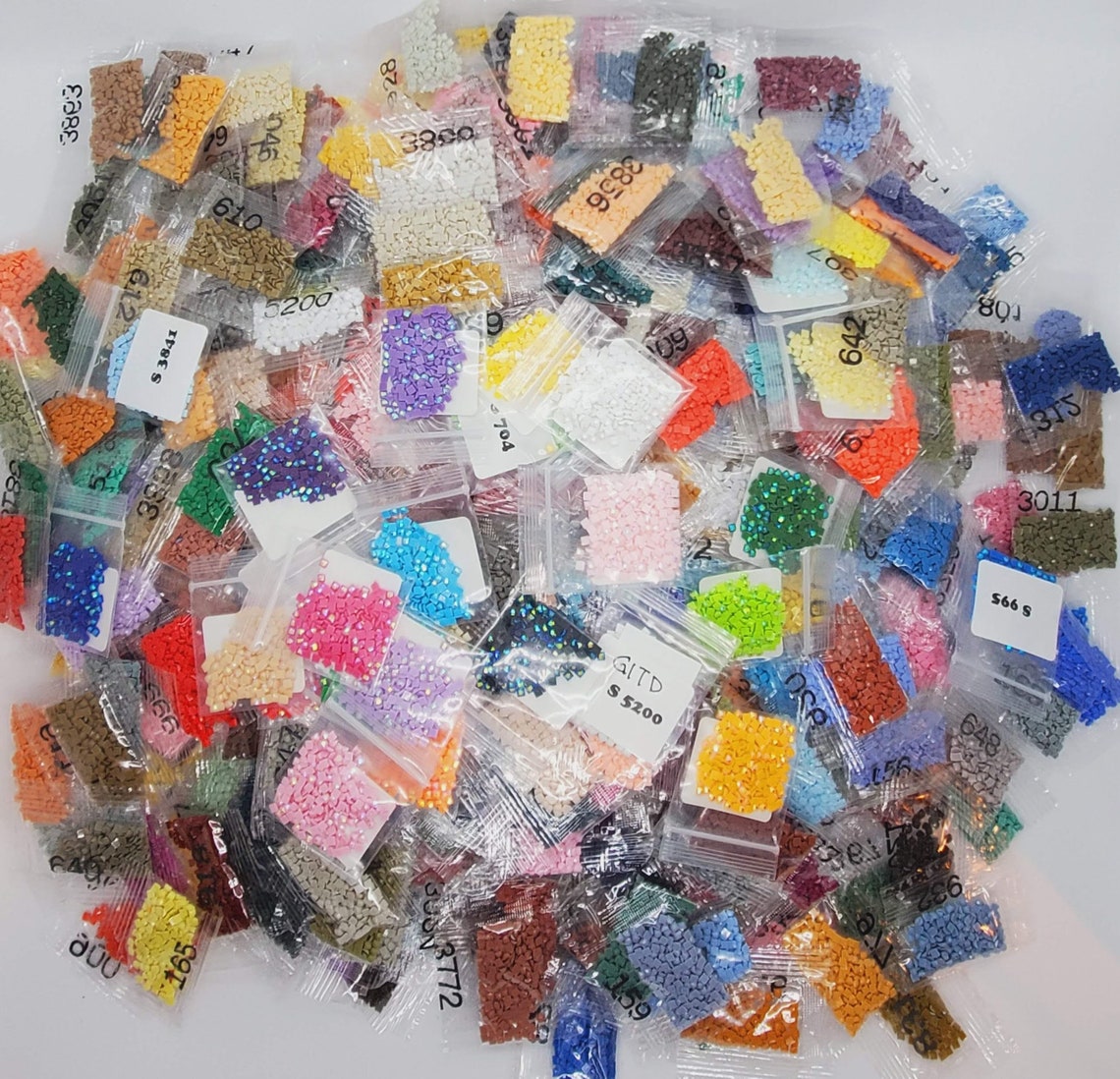 Diamond Painting Drills Square Kit all DMC Colors Included Etsy