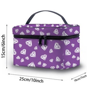 Diamond Painting Storage Case Fits Mini DPs Multiple Color Options Including Faux Glitter Great Gift For Diamond Painters