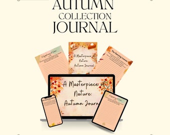 Diario d'autunno / Download immediato / Stampabile