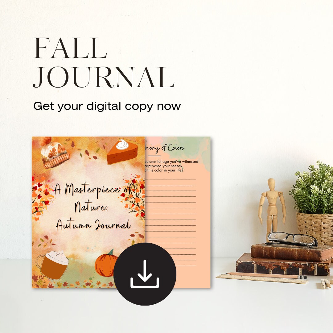 Fall Journal.pdf Autumn Journal | Instant Download | Printable - Etsy