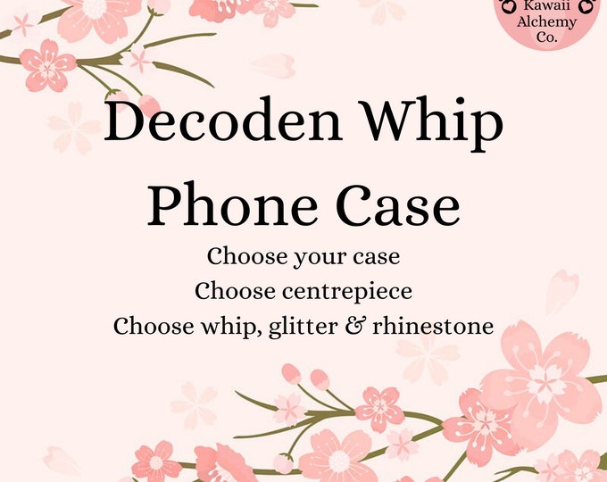 Custom Decoden Case for iPhone Samsung and More