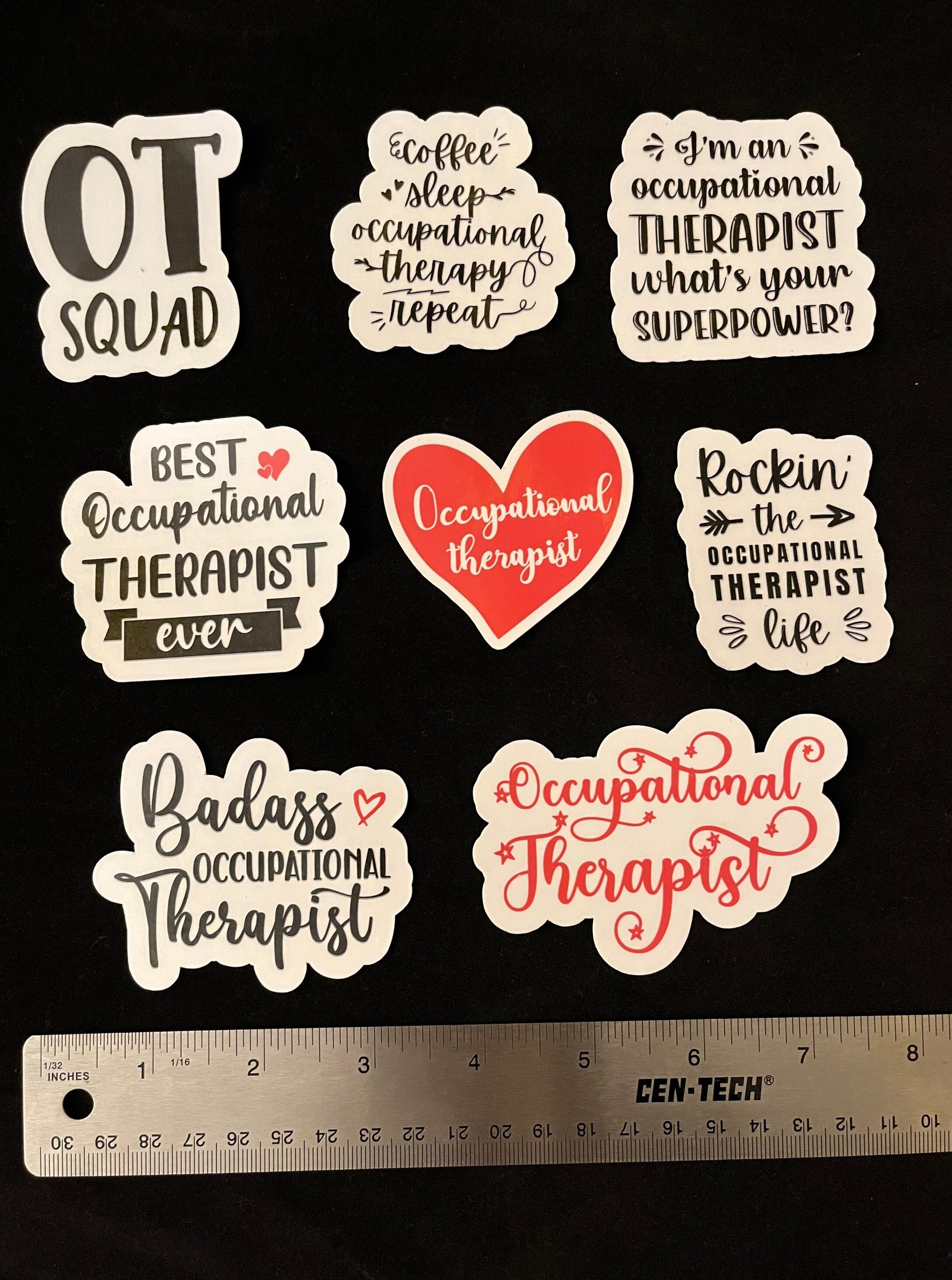 Ot Department Sticker Occupational Therapist Sticker Pack - Etsy