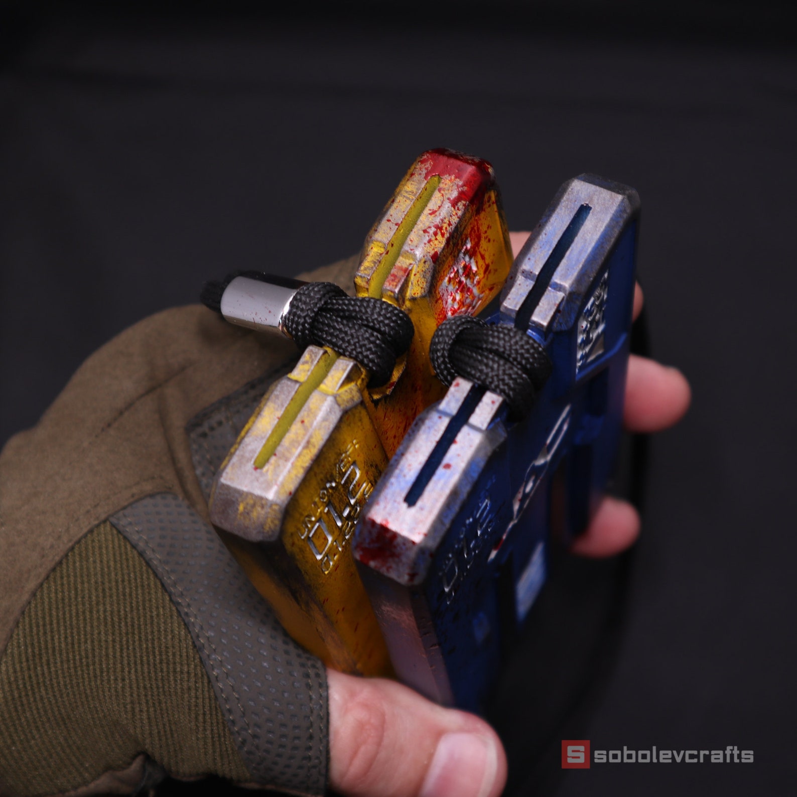 DOOM Eternal YELLOW Keycard Card Holder Exact Replica Etsy