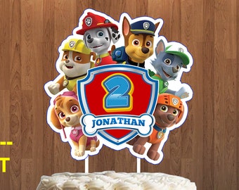 Free Free Paw Patrol Cake Topper Svg 821 SVG PNG EPS DXF File