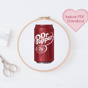 SmartCows Dr Pepper Soda Pop Store Pubblicità Vintage Look Retro Wall