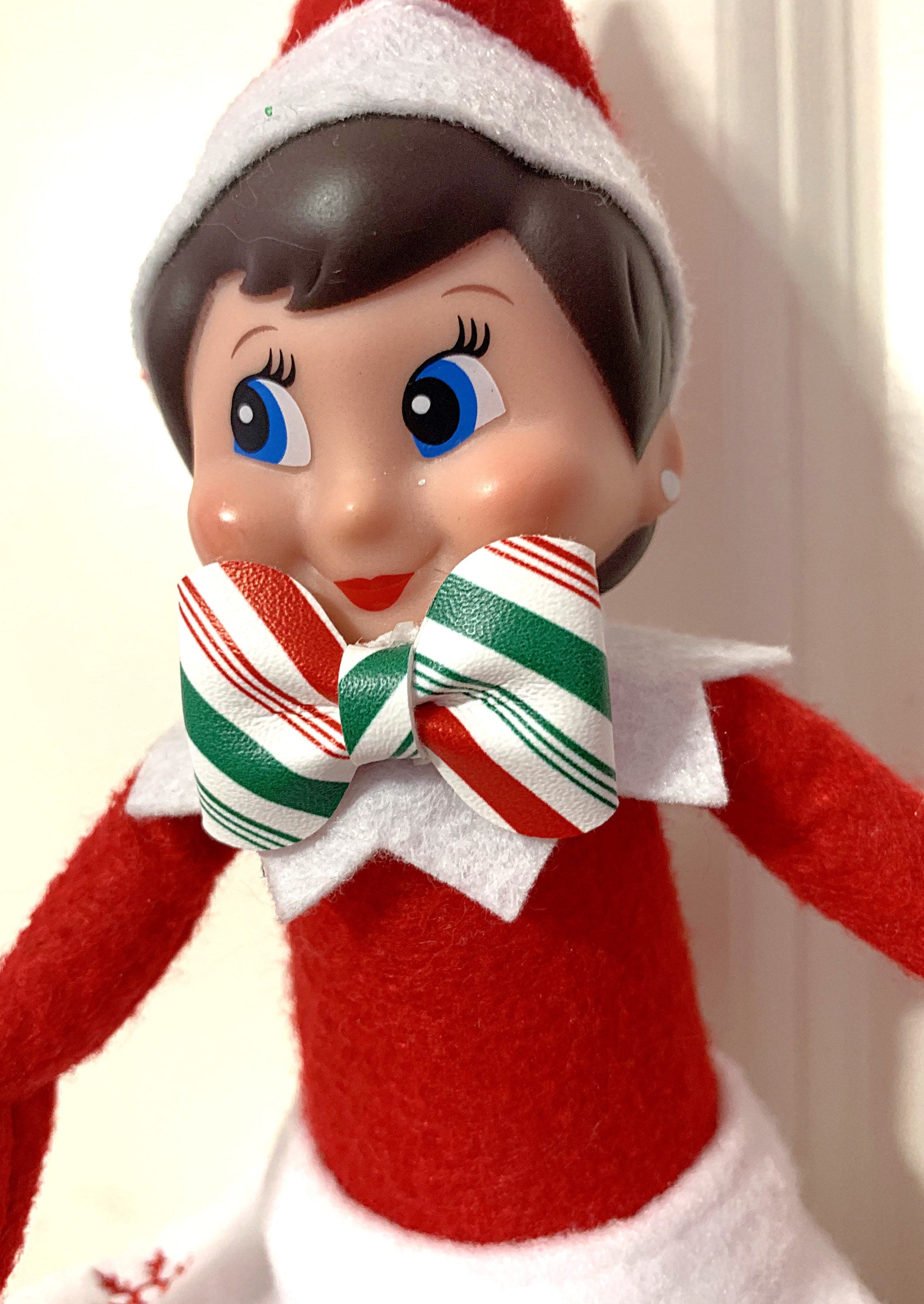 Elf on the Shelf Bow Tie / Christmas Elf Bow Tie / Boy | Etsy