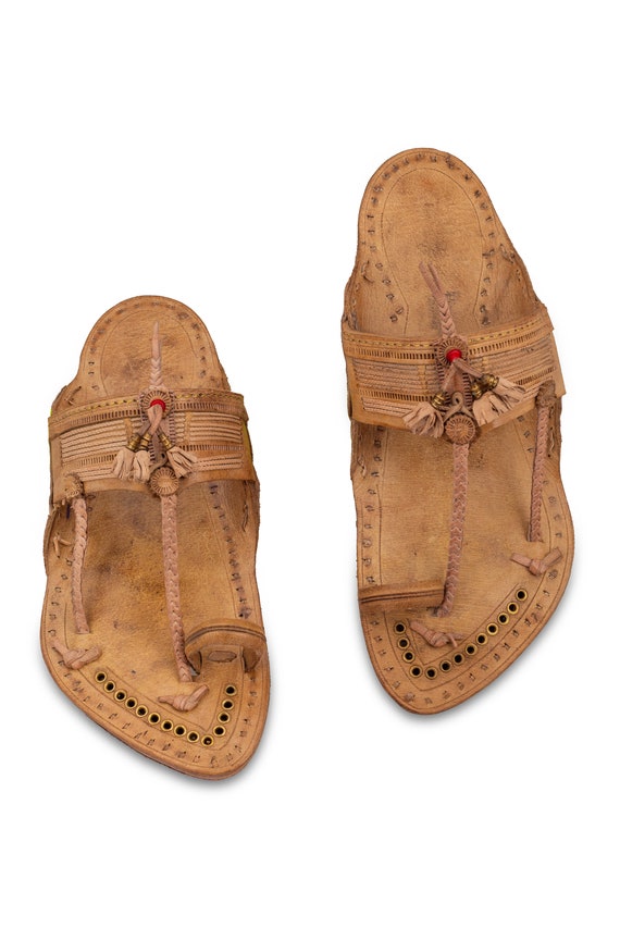 Pure leather kolhapuri chappal cheap
