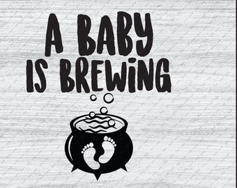 Download A baby is brewing | Etsy