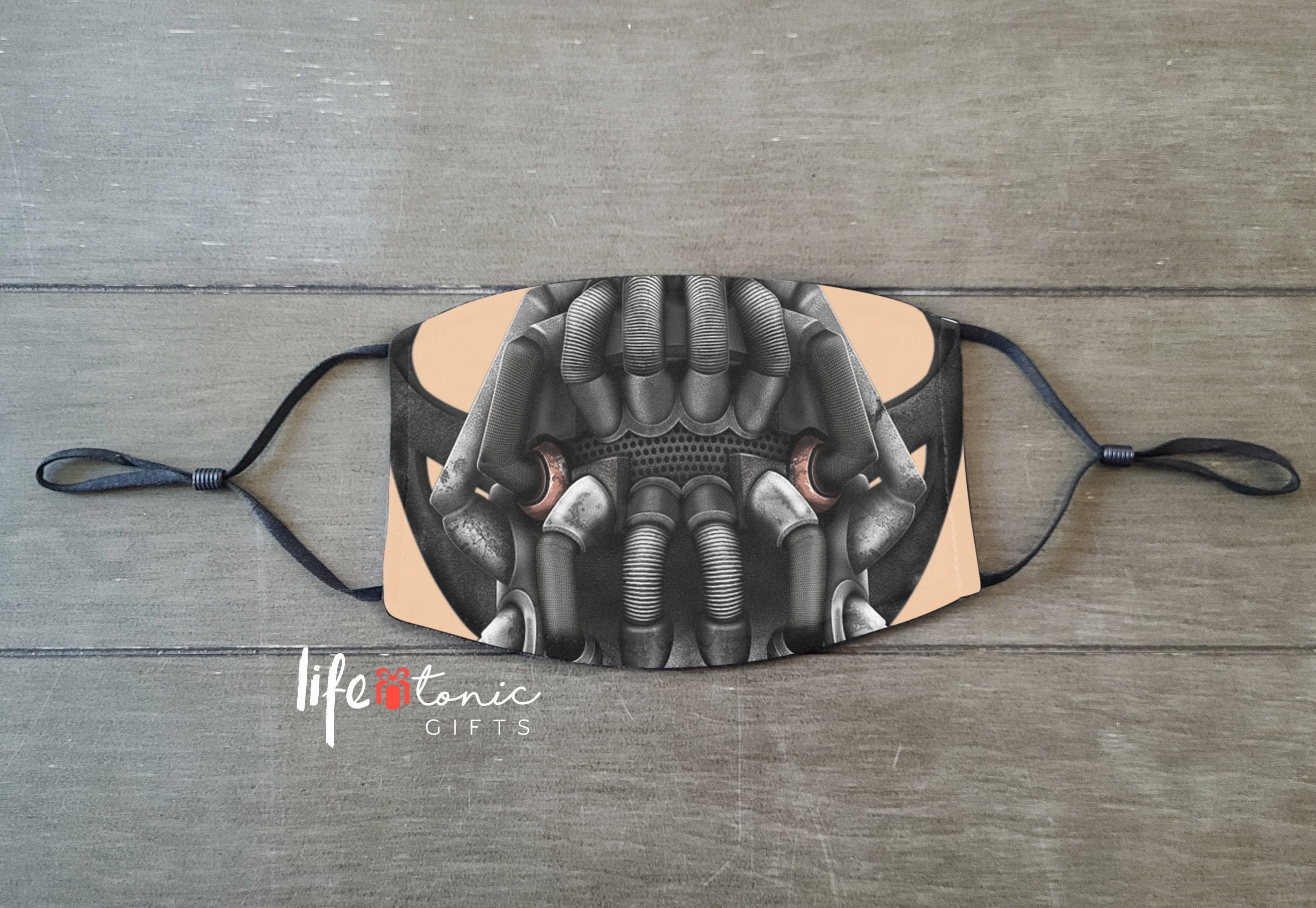 Villain Bane Mask Comic Book Mask Funny Mask Comic Mask Etsy