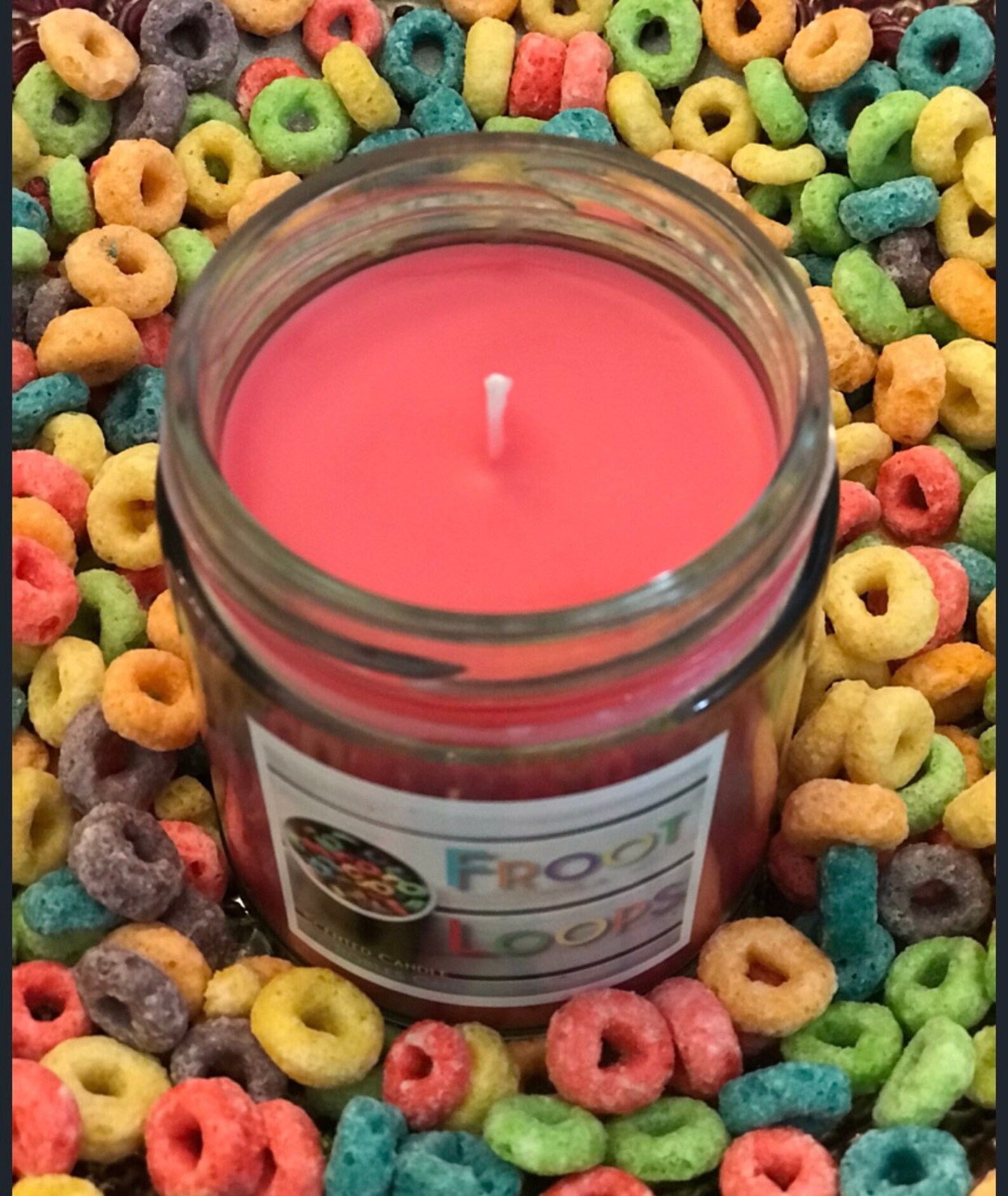 Froot Loops Scented Candle Etsy