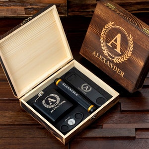 Personalized Groomsmen Gifts, Groomsman Proposal Box Set, Best Man Gift, Groom Gifts, Father of the Bride Gift, Father of the Groom Gift image 2