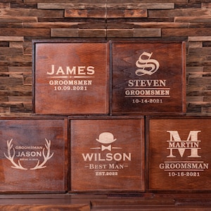 Personalized Groomsmen Gifts Idea, Groomsman Gift Box, Groomsmen Proposal Box, Best Man Gift, Anniversary Gift Box, Wedding Party Gift Box