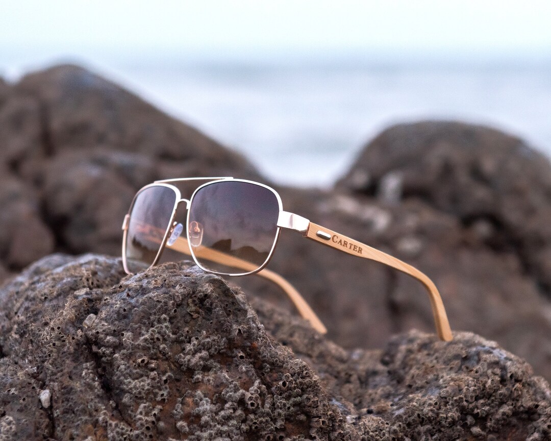 Personalized Wooden Sunglasses Gift for Groomsmen Groomsmen Etsy