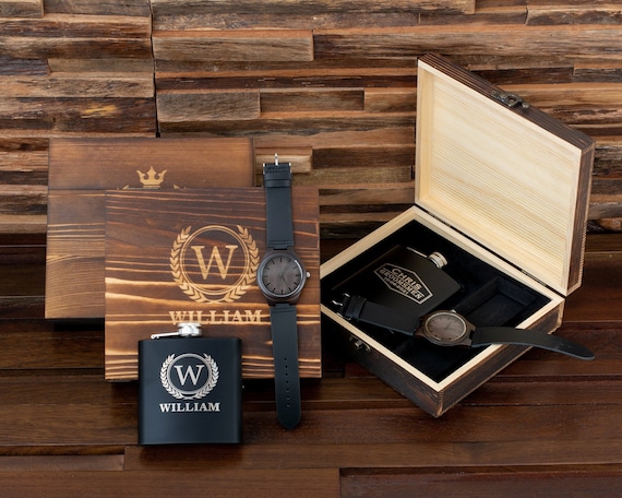 Personalized Groomsmen Gifts Wooden Watch Mens Watches
