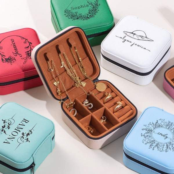 Bridesmaid Jewelry Box Etsy