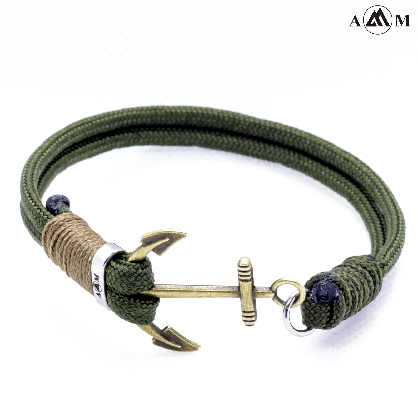 ADJUSTABLE PARACORD ANCHOR Bracelet Man Anchor Charm Etsy