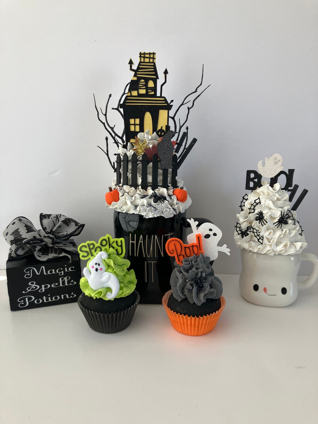 Faux Halloween Haunted House - Etsy