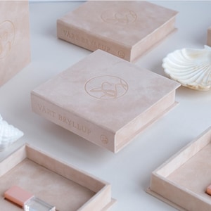 Caja USB de terciopelo