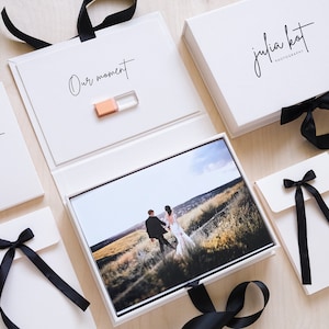 Caja de fotos personalizada/cajas de marca/embalaje de regalo