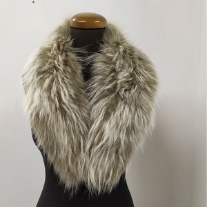 Fur collar,Finn raccoon high quality fur collar,real fur scarf,coat winter accessories