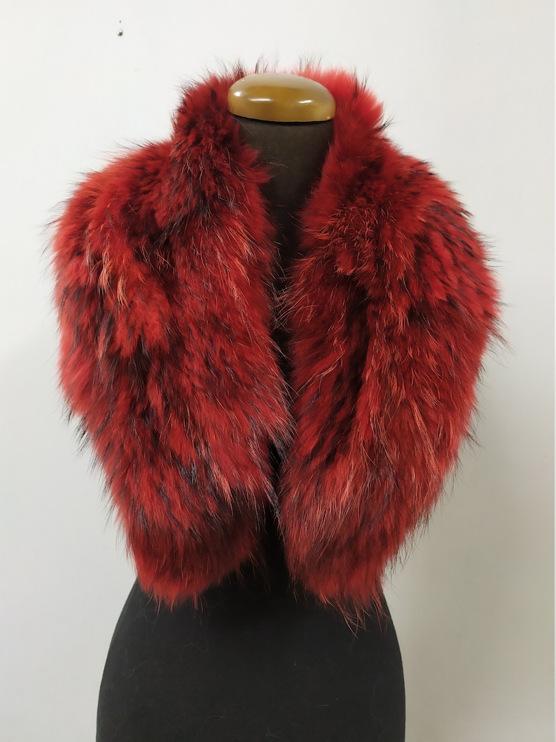 coat winter accessories Finn raccoon high quality fur collar